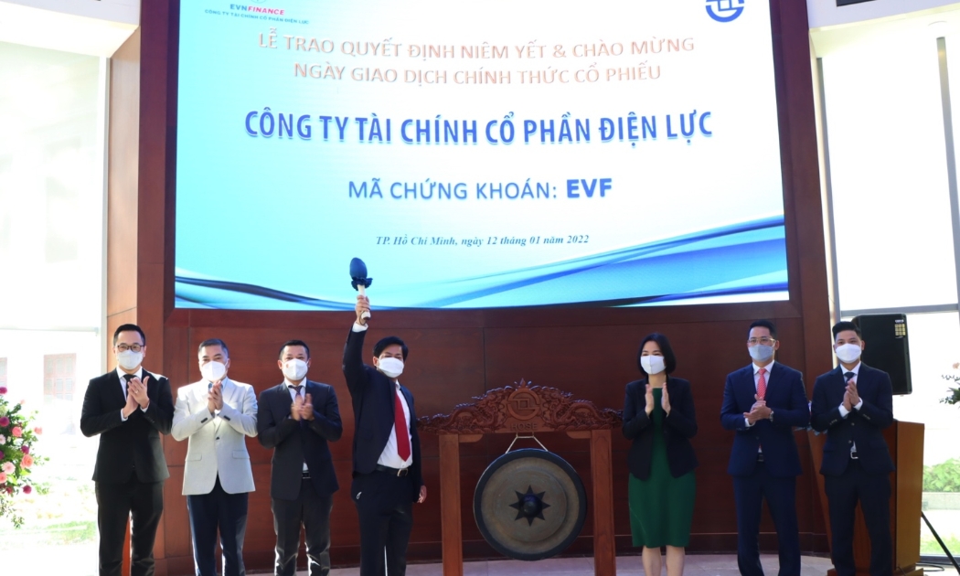 Sự kiện cổ phiếu EVF giao dịch chính thức trên sàn HoSE ngày 12/1 vừa qua.