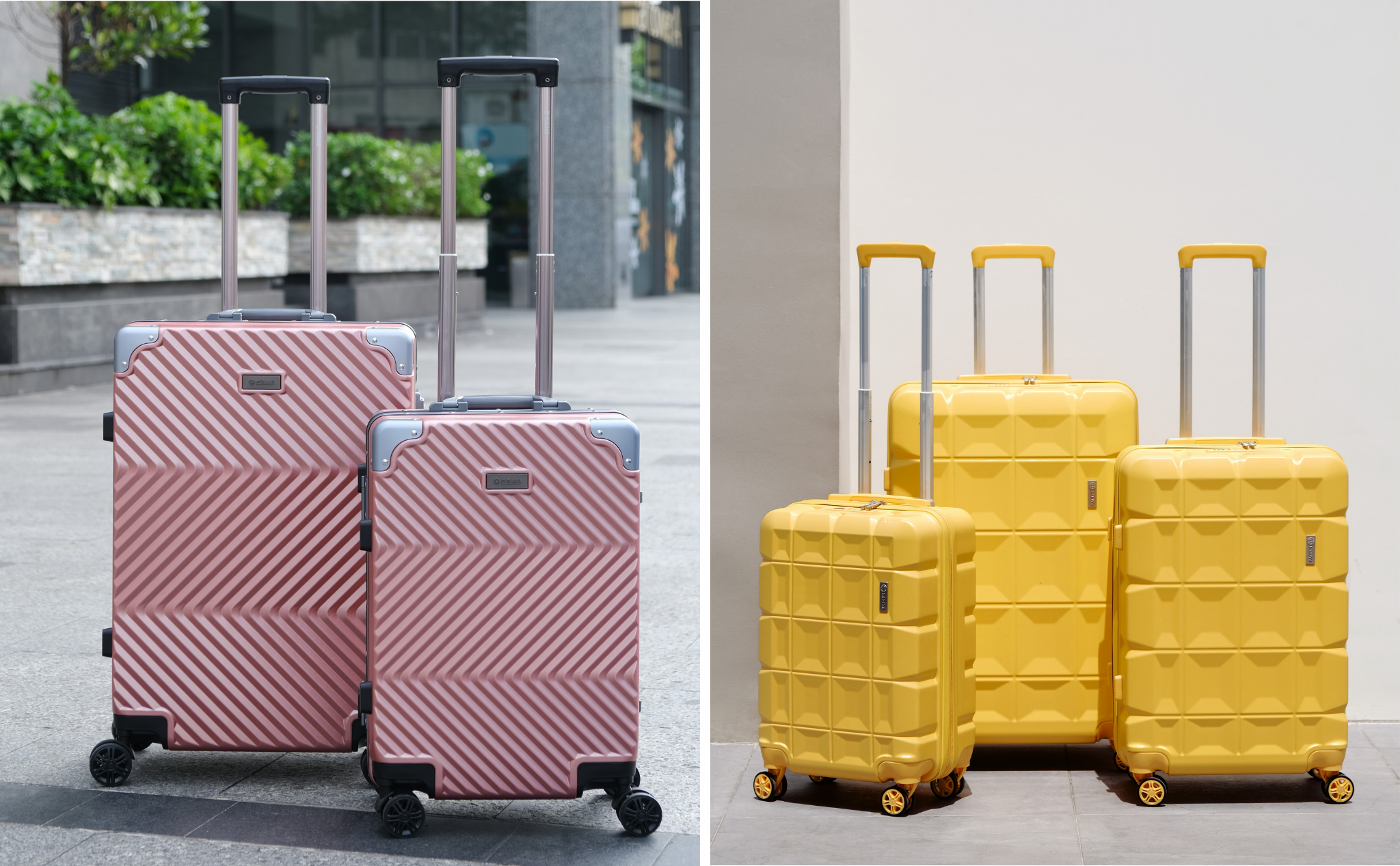 Pisani X9 và Larita Bolona - Hai trong số các sản phẩm vali ứng dụng công nghệ được yêu thích nhất tại Mia.vn