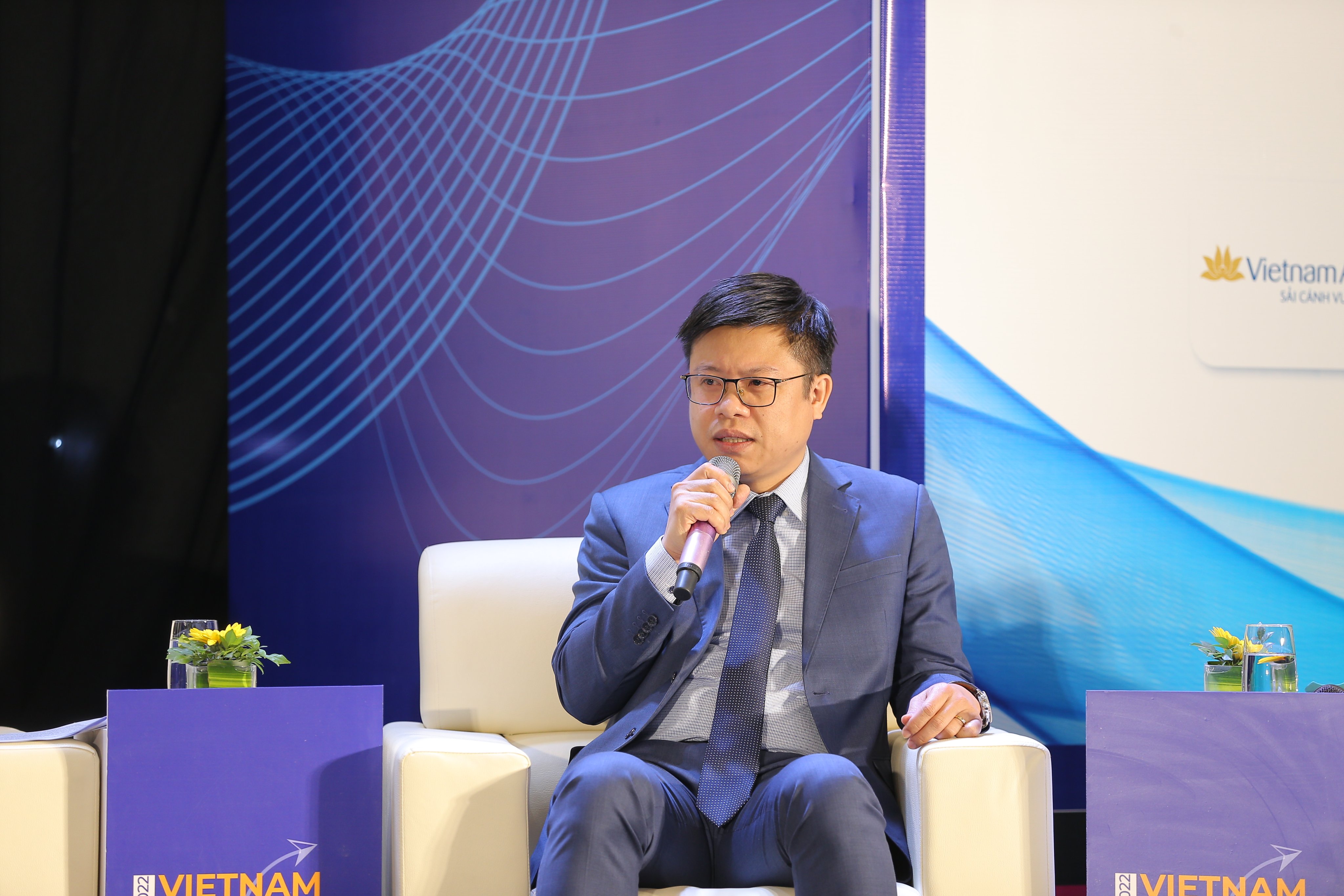 &Ocirc;ng Nguyễn Quốc Toản&nbsp;tại Phi&ecirc;n thảo luận. Ảnh: Chu Xu&acirc;n Khoa.