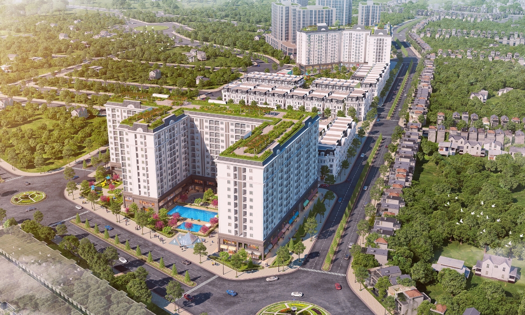 Phối cảnh FLC Premier Parc.