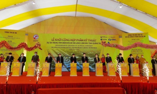 Quảng Trị khởi công dự án điện khí LNG siêu khủng,  tổng vốn đầu tư hơn 2,3 tỷ USD