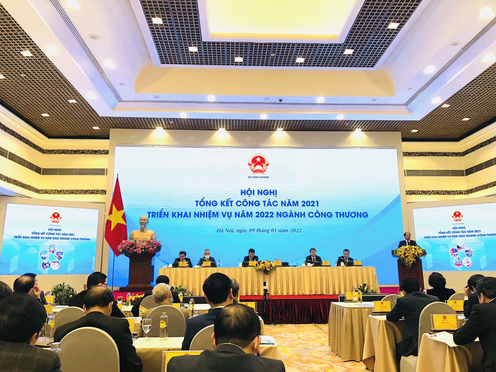 Hội nghị tổng kết ngành Công thương. 