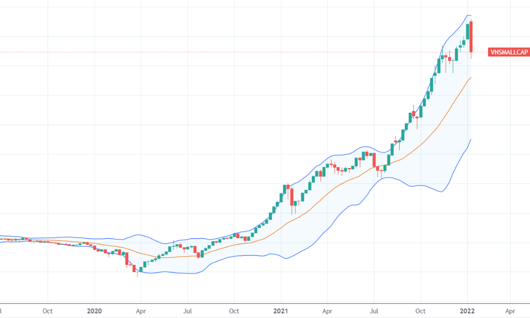 Chỉ số VNSmallcap đại diện nhiều cổ phiếu đầu cơ trên sàn HoSE đã có chu kỳ tăng trưởng cực nóng thời gian dài.