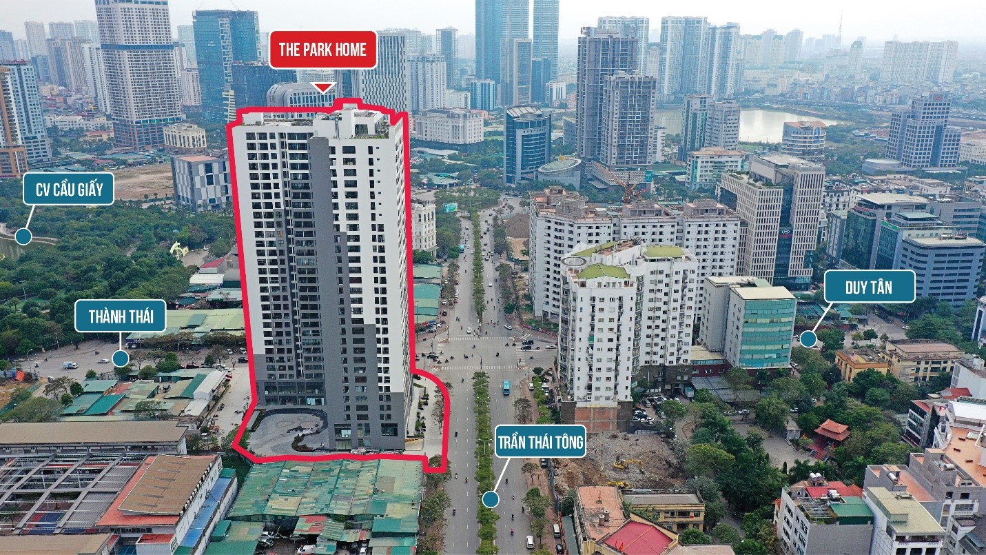 .The Park Home sở hữu kết nối giao th&ocirc;ng thuận tiện.