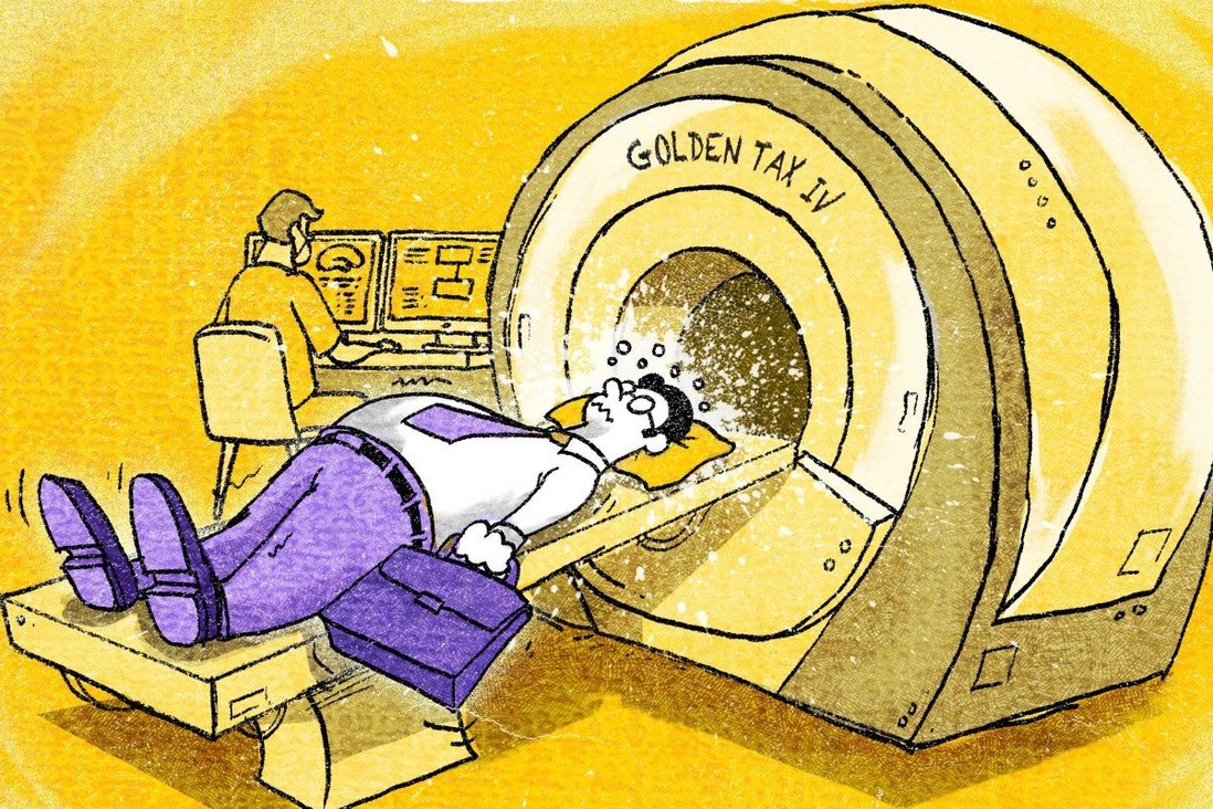 Hệ thống Thuế vàng IV của Trung Quốc sử dụng dữ liệu lớn, đám mây và AI để theo dõi người nộp thuế - Ảnh: SCMP