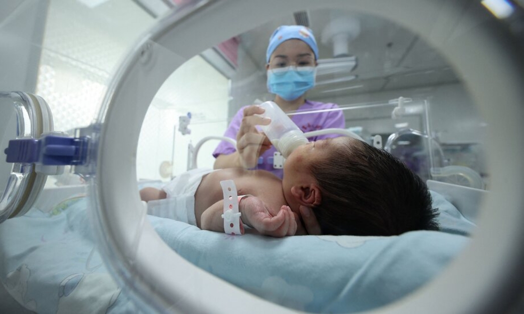 Tỷ lệ sinh tại Trung Quốc thấp kỷ lục trong năm 2021 - Ảnh: Getty Images