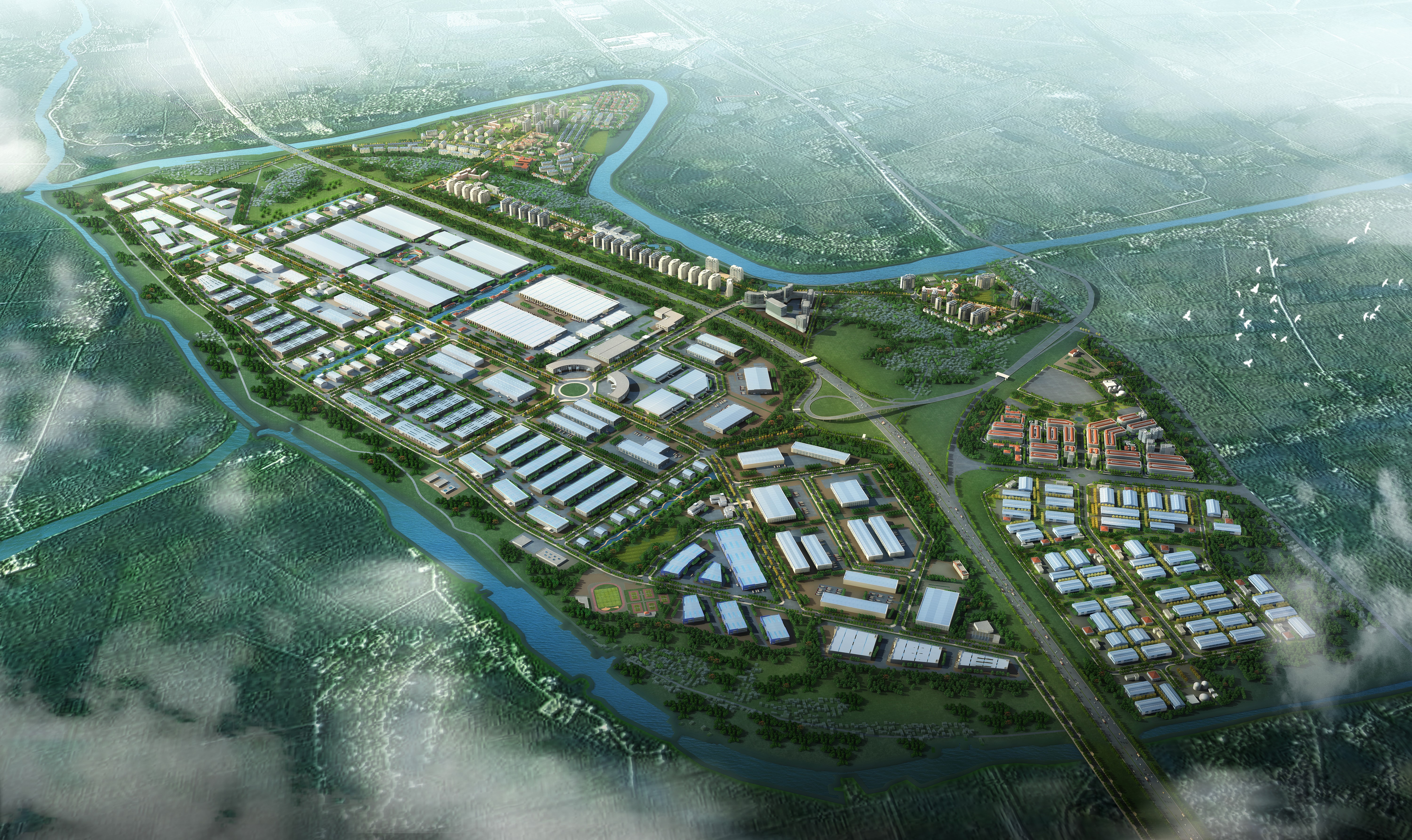 Bất động sản khu công nghiệp và phụ trợ công nghiệp nhận được sự quan tâm lớn từ thị trường.