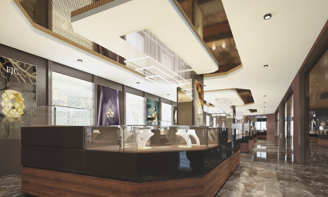 Không gian sang trọng, độc đáo của showroom FJC tại Bamboo Airways Tower.