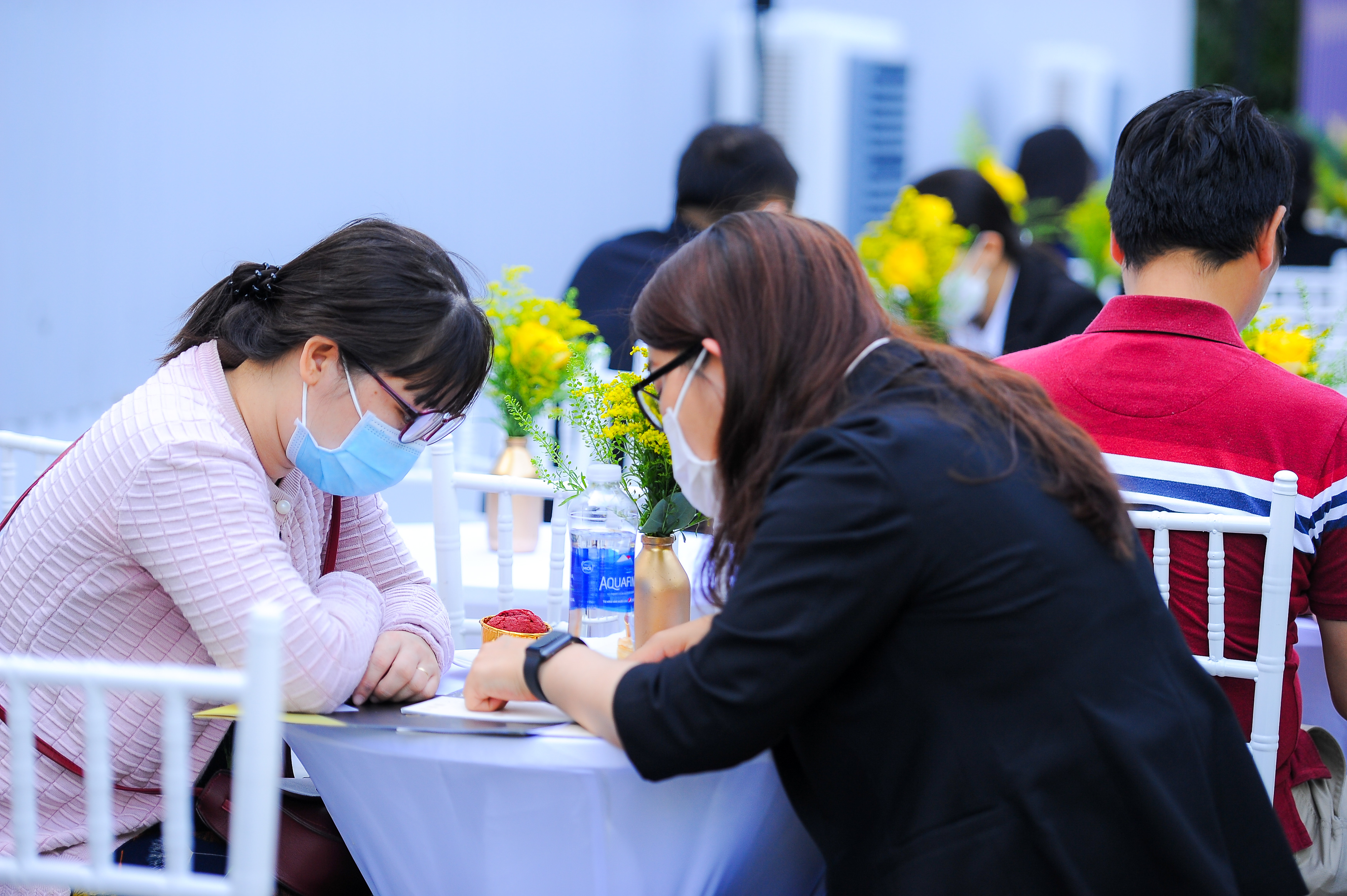 Khách đầu tư quan tâm đến dự án Asiana Riverisde.