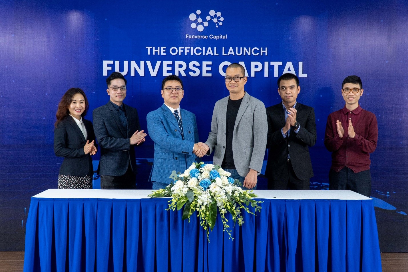Lễ ra mắt Quỹ đầu tư Funverse Capital (Th&aacute;ng 1/2022).