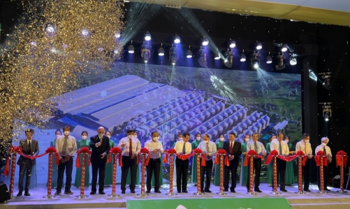 Khánh thành nhà máy gạo có quy mô diện tích lớn nhất châu Á, công suất 1.000 tấn gạo/ngày