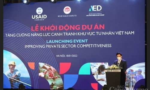 Hỗ trợ 36 triệu USD tăng cường năng lực cạnh tranh cho khu vực tư nhân Việt Nam