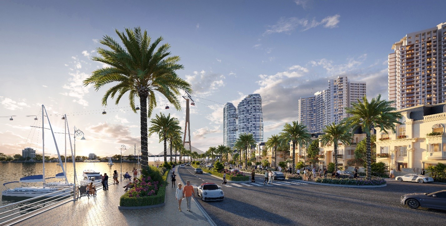 Đẳng cấp của The Sapphire Mansions đến từ vị tr&iacute; độc t&ocirc;n, thiết kế sang trọng v&agrave; vật liệu trường tồn với thời gian.