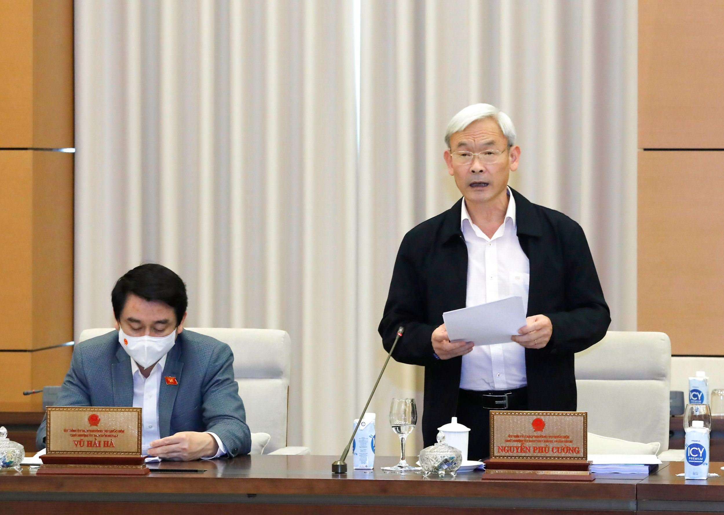 Chủ nhiệm Ủy ban T&agrave;i ch&iacute;nh Ng&acirc;n s&aacute;ch của Quốc hội Nguyễn Ph&uacute; Cường - Ảnh: Quochoi.vn