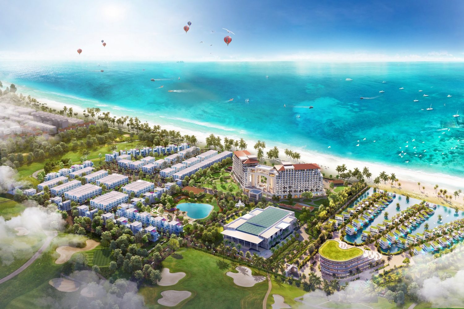 FLC Quảng Bình là dự án quần thể du lịch nghỉ dưỡng sinh thái có quy mô hàng đầu miền Trung.