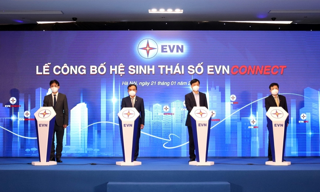 Lễ công bố Công bố hệ sinh thái số EVN – EVNCONNECT.