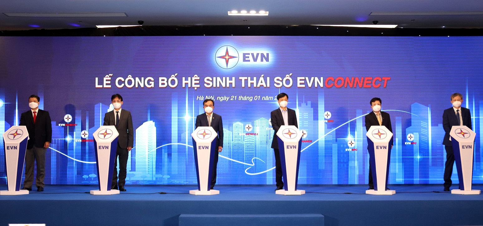 Lễ công bố Công bố hệ sinh thái số EVN – EVNCONNECT.