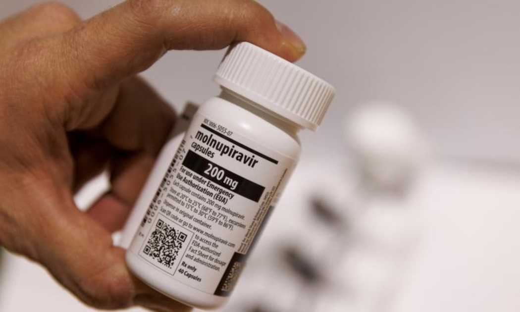Molnupiravir là thuốc kháng virus được bào chế dạng viên, có thể dùng được tại nhà - Ảnh: AP