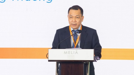 Ông Đặng Hoàng Anh-Thứ trưởng Bộ Công Thương phát biểu tại hội nghị.