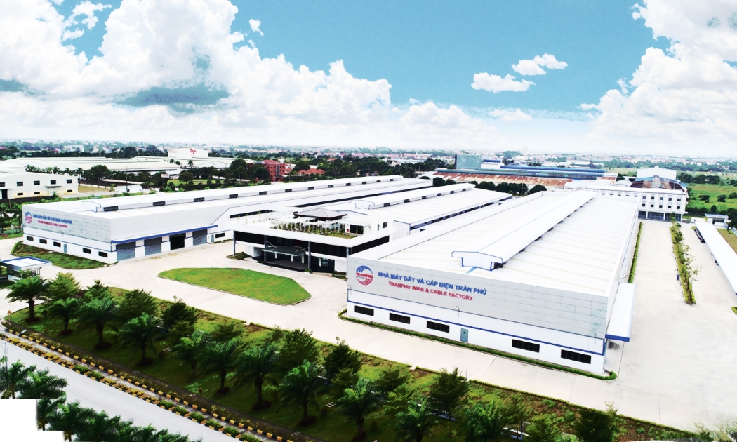 Với nhà máy sản xuất dây cáp điện quy mô lớn và rất hiện đại tại khu công nghiệp Việt Nam - Singapore VSIP Hải Dương.