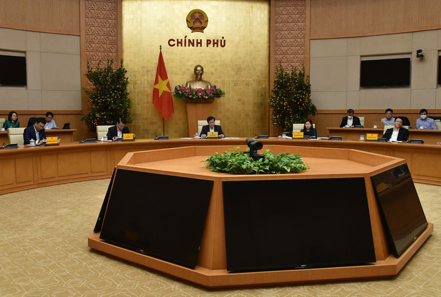 To&agrave;n cảnh cuộc họp - Ảnh: VGP