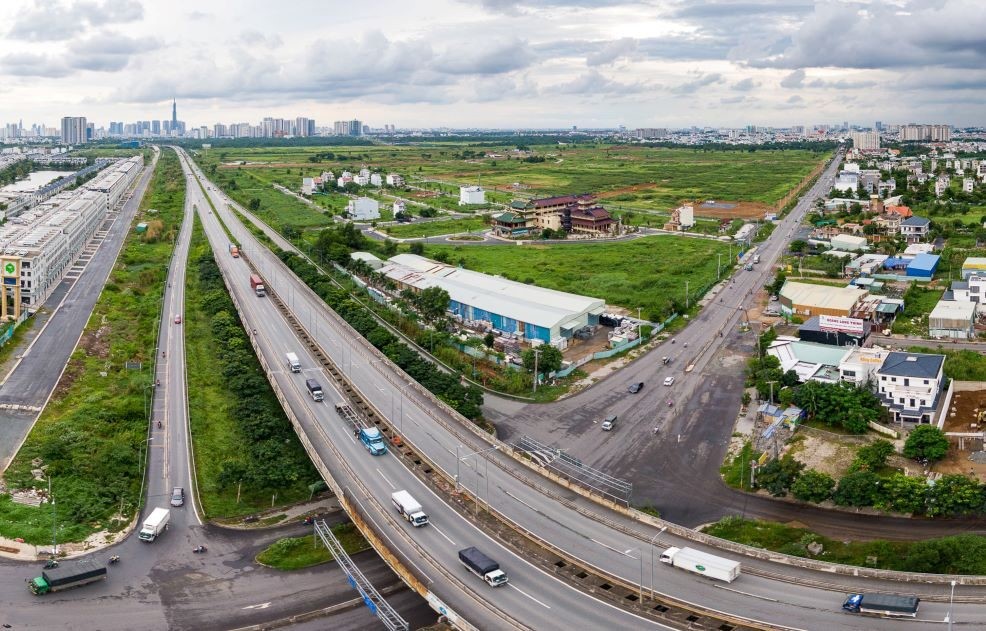 Vị trí của dự án The Global City (tên cũ Sài Gòn Bình An). Ảnh: Internet.