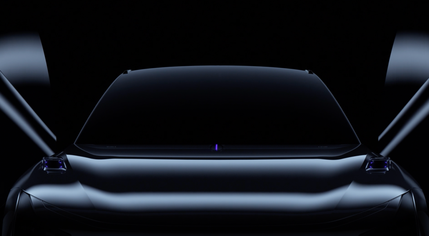 Hình ảnh nhá hàng của phiên bản xe điện robot của Baidu