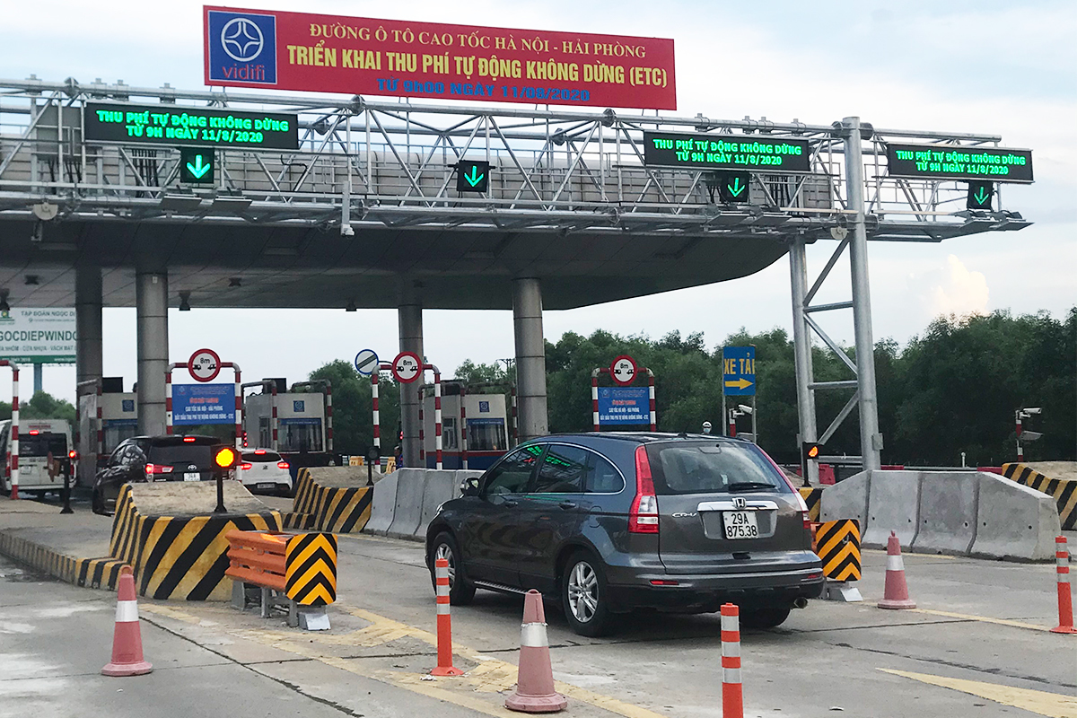 Sự cố tại các trạm thu phí này sử dụng hạ tầng của VETC cung cấp.