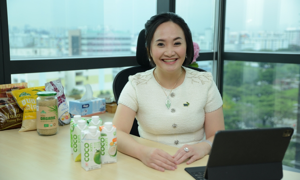 Bà Đặng Huỳnh Ức My, Chủ tịch Hội đồng Quản trị Công ty Cổ phần Xuất nhập khẩu Bến Tre (Betrimex).