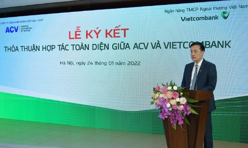 Vietcombank và Tổng công ty Cảng hàng không Việt Nam ký kết Thỏa thuận hợp tác toàn diện