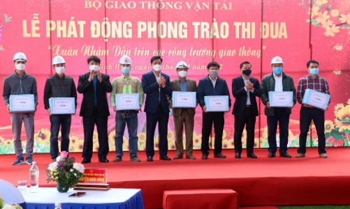 Phát động phong trào thi đua “Xuân Nhâm Dần trên các công trường giao thông”
