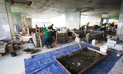 Một năm khó khăn kép với nhà thầu xây dựng