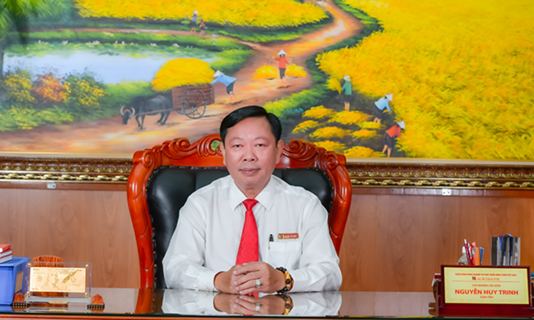 Ông Nguyễn Huy Trinh, Giám đốc Agribank Sài Gòn, nguyên Giám đốc Agribank Đồng Nai.
