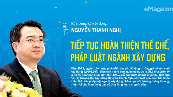Tiếp tục hoàn thiện thể chế pháp luật ngành xây dựng