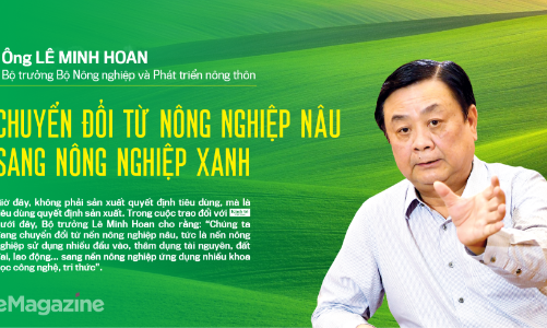 Chuyển đổi từ nông nghiệp nâu sang nông nghiệp xanh