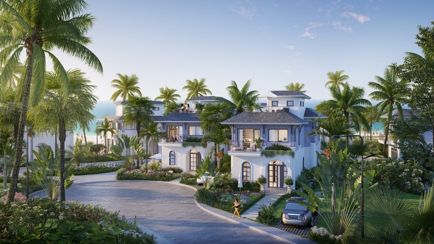 Trong quý 4, CEO Group ra mắt thành công nhiều dòng sản phẩm mới cao cấp (Ảnh phối cảnh phân khu Wyndham Garden Sonasea Vân Đồn, dự án Sonasea Vân Đồn Harbor City).