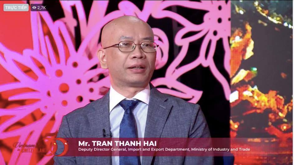 Ông Trần Thanh Hải, Phó Cục trưởng Cục Xuất nhập khẩu, Bộ Công Thương