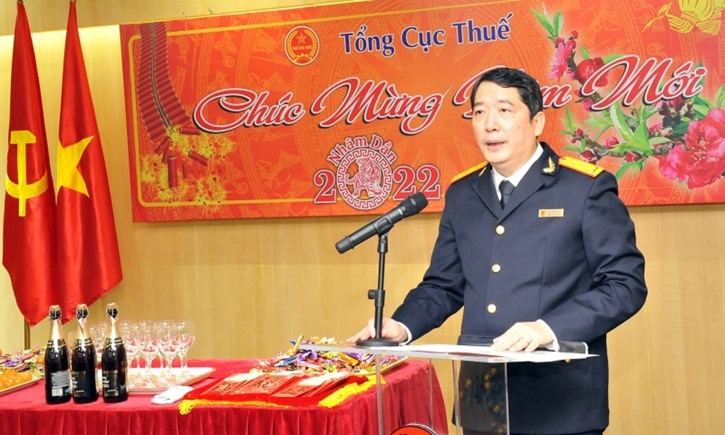 Tổng cục trưởng Tổng cục Thuế Cao Anh Tuấn chỉ rõ các công việc trọng tâm cần khẩn trương triển khai để hoàn thành mục tiêu, chỉ tiêu đề ra của năm 2022.