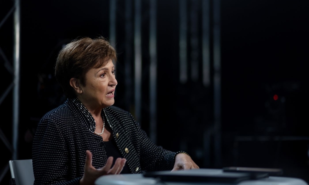 Tổng giám đốc Quỹ Tiền tệ Quốc tế (IMF) Kristalina Georgieva - Ảnh: Bloomberg.