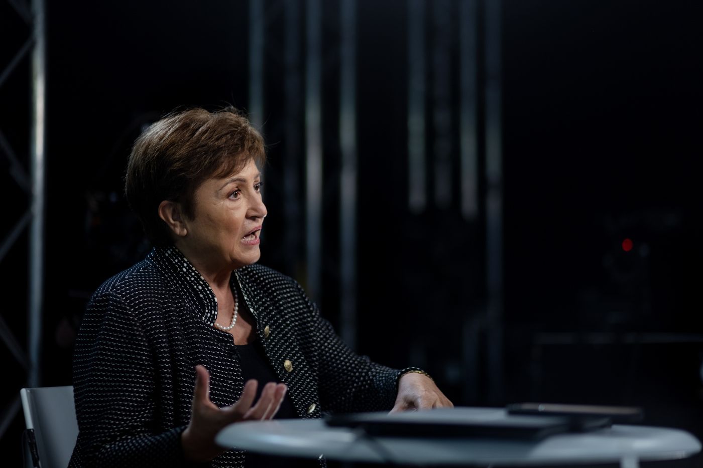 Tổng giám đốc Quỹ Tiền tệ Quốc tế (IMF) Kristalina Georgieva - Ảnh: Bloomberg.