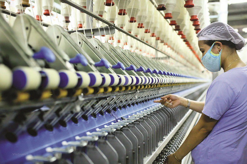 Năm 2021 xuất khẩu sợi cán mốc kỷ lục 5,5 tỷ USD