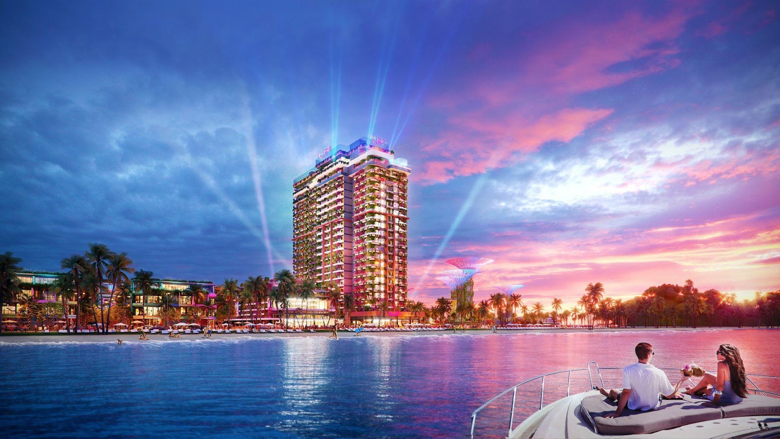 Hải Tiến đang được quy hoạch th&agrave;nh trung t&acirc;m nghỉ dưỡng trọng điểm v&agrave; sẽ l&agrave; thi&ecirc;n đường du lịch mới của Thanh H&oacute;a s&aacute;nh ngang với Sầm Sơn.