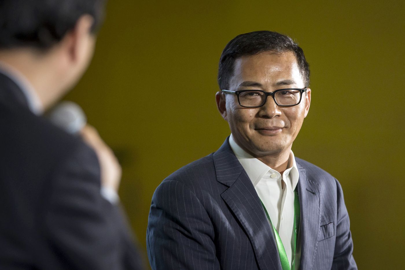 Tỷ phú Wang Chaoyong, nhà sáng lập kiêm Chủ tịch ChinaEquity Group vào năm 2017 - Ảnh:  Bloomberg.