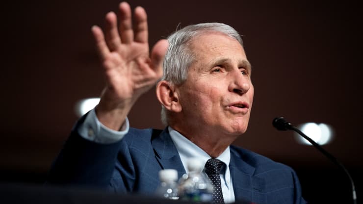 Cố vấn y tế cấp cao nhất về Covid-19 của Chính phủ của Mỹ, tiến sỹ Anthony Fauci - Ảnh: Reuters.