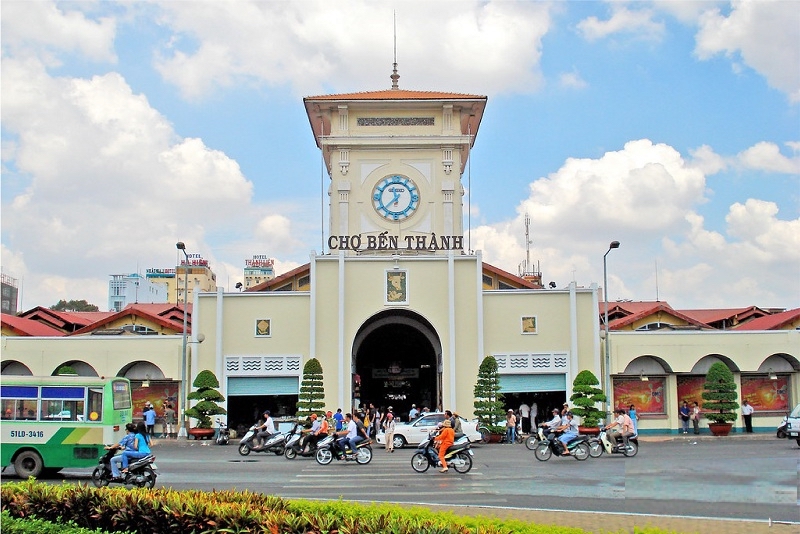 Chợ Bến Thành, TP.HCM.