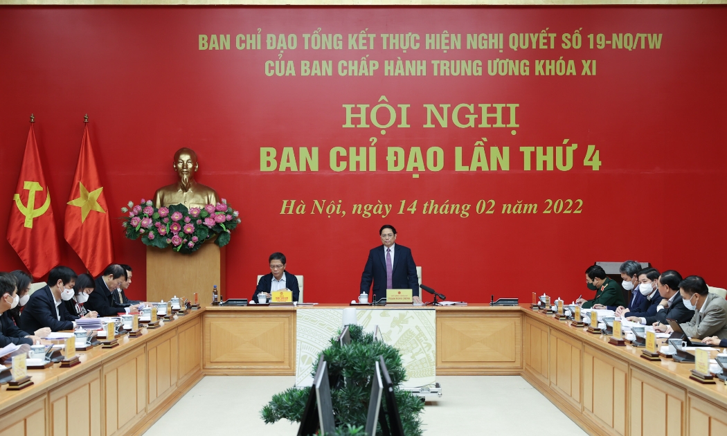 Thủ tướng Phạm Minh Chính phát biểu tại hội nghị - Ảnh: VGP