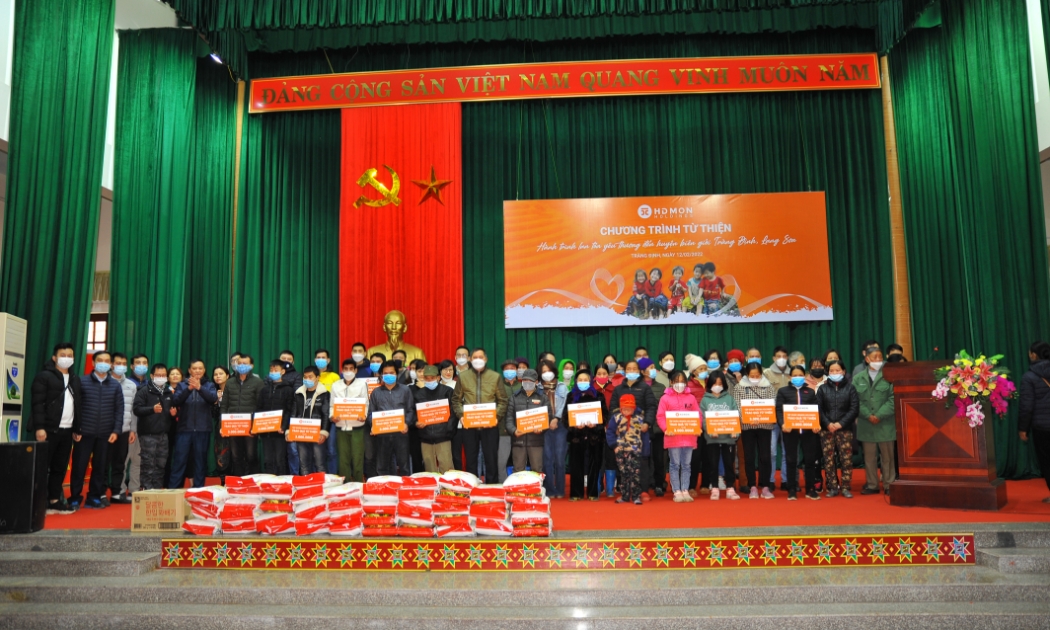 Tập đoàn HDMon Holdings triển khai chương trình thiện nguyện ý nghĩa đến với bà con huyện miền núi biên giới Tràng Định, tỉnh Lạng Sơn.