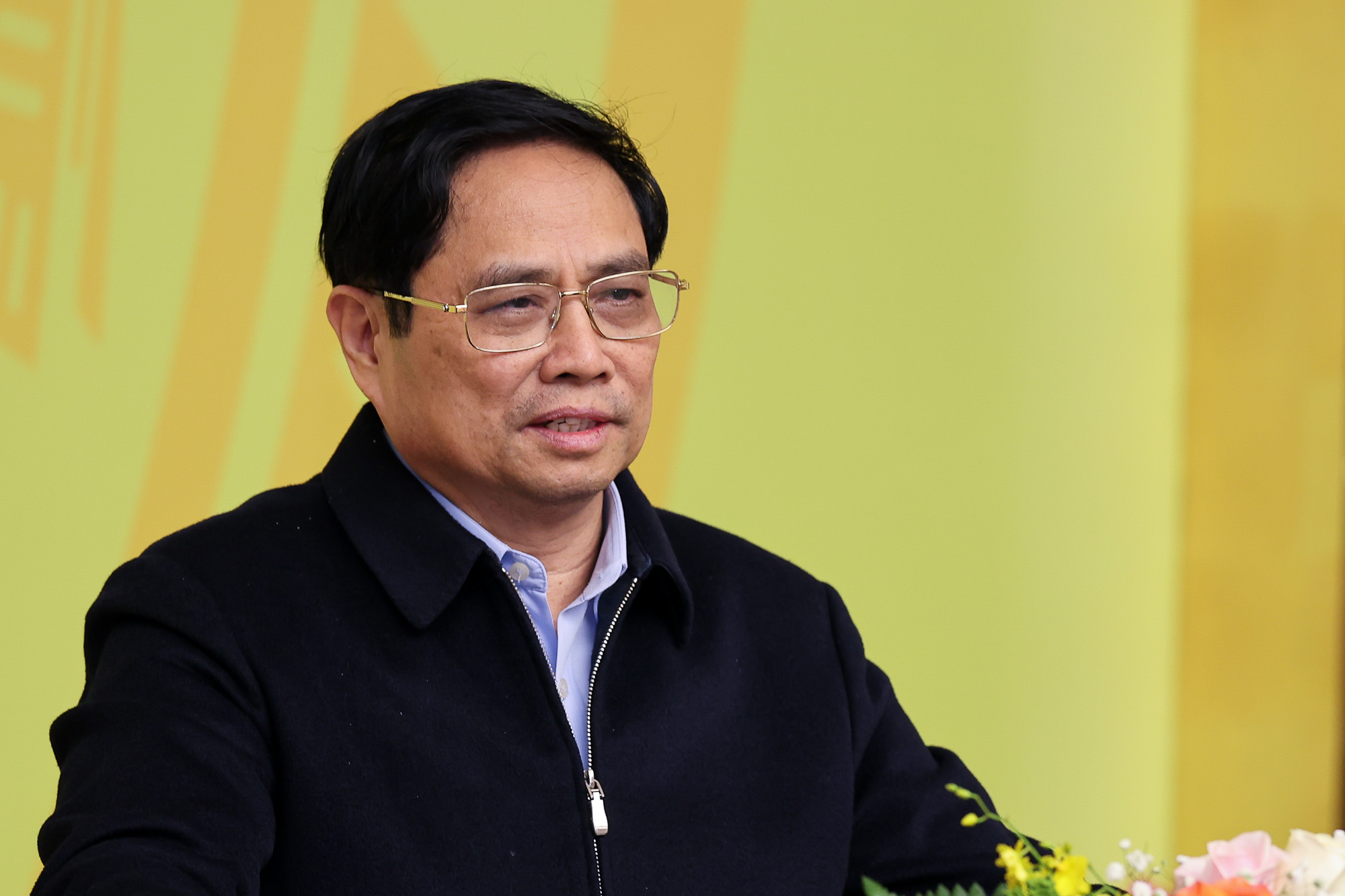 Thủ tướng Phạm Minh Chính phát biểu tại hội nghị - Ảnh: VGP/Nhật Bắc 