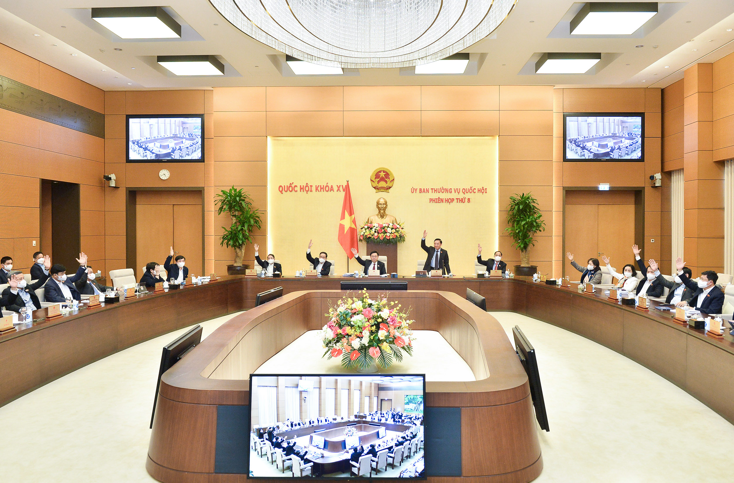 Ủy ban Thường vụ Quốc hội thông qua việc thành lập thành phố Phổ Yên, Thái Nguyên - Ảnh: Quochoi.vn