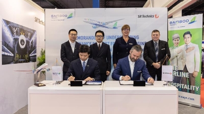 Bamboo Airways signs deals at Singapore Airshow